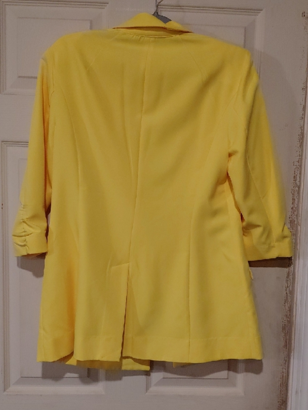 INC International Concepts Sunny Yellow Women's Blazer Size Large New With Tags - Picture 8 of 10